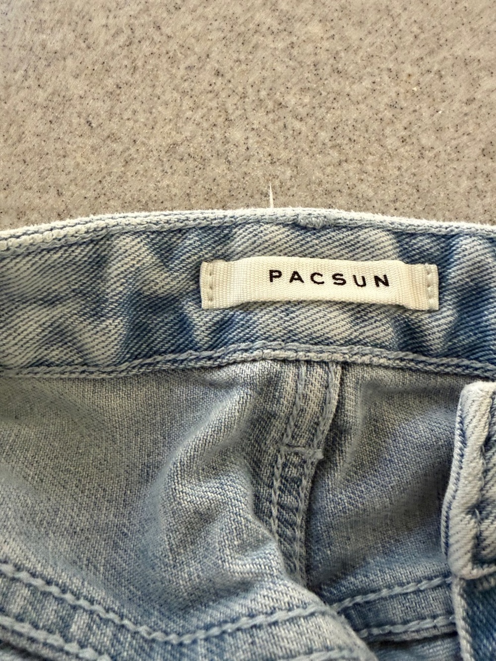 PacSun Carpenter Jeans Light Wash Utility Wide Leg Denim Women's Size 27
